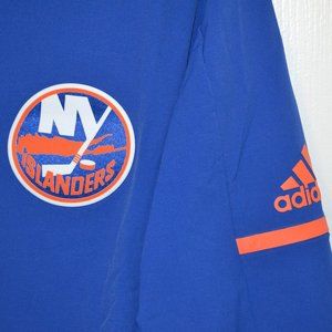 New York Islanders (NYI) Team Issued hooded Track Top Jacket Full Zip